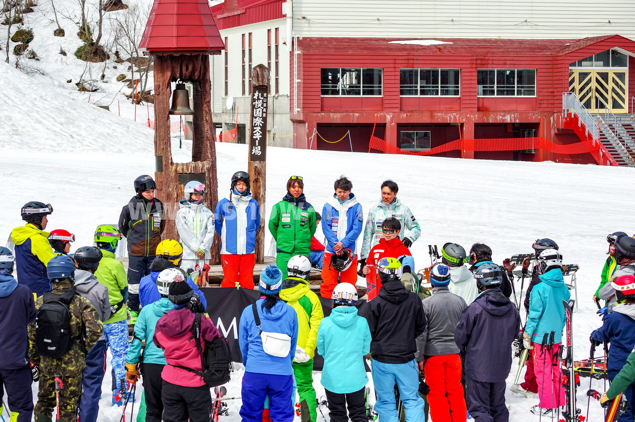 札幌国際スキー場 プロスキーヤー・吉田勝大 presents『M’s Ski Salon感謝祭』 総勢60名超、みんなで楽しく春スキーセッション(^O^)／